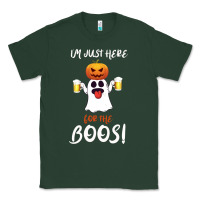 Sports Green I'm Just Here For The Boos Classic Tee - Bettercallsaul