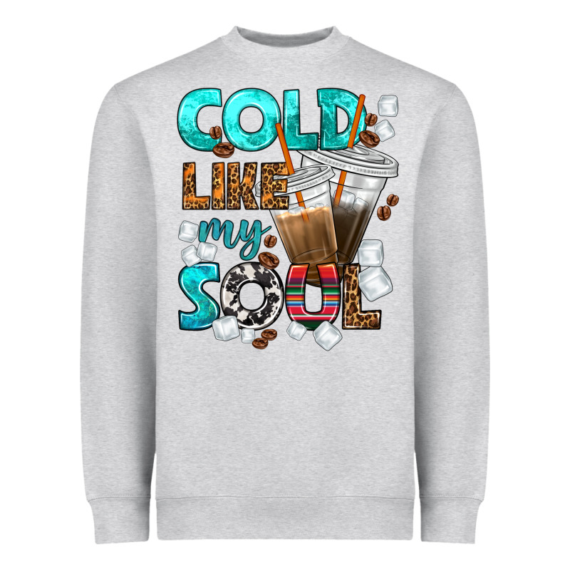 Cold Like My Soul Coffee Cups Bbs Heavyweight Sweatshirt by BundleAndBundleShop | Teevron