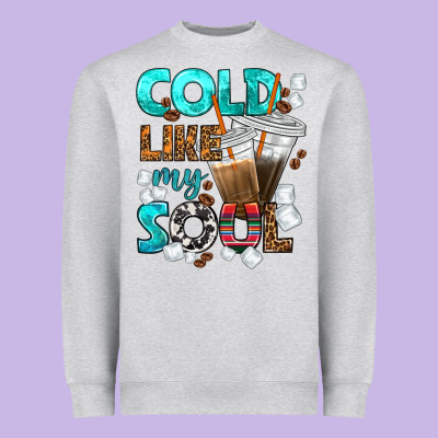 Cold Like My Soul Coffee Cups Bbs Heavyweight Sweatshirt Designed By Bundleandbundleshop