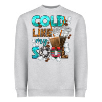 Heather Grey cold like my soul coffee cups bbs Heavyweight Sweatshirt - BundleAndBundleShop