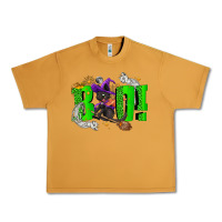 Peanut Butter Boo! with black cat Halloween Urban Heavy Tee - NancyCooperArtShop
