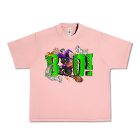 Salmon Boo! with black cat Halloween Urban Heavy Tee - NancyCooperArtShop