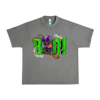 Tornado Boo! with black cat Halloween Urban Heavy Tee - NancyCooperArtShop