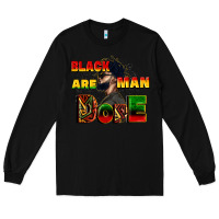 Black black man are dope Long Sleeve Tee - CowGirlArtShop