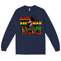 Navy black man are dope Long Sleeve Tee - CowGirlArtShop