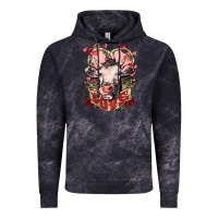 Cloud Black Cow Valentine's Day love Vintage Hoodie - HowdyJamesFarm