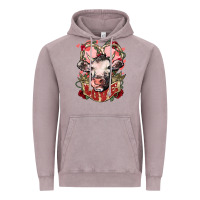 Cow Valentine's Day Love Vintage Hoodie | Teevron