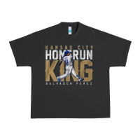 Pigment Black salvador pérez home run king Urban Heavy Tee - lanVoArt