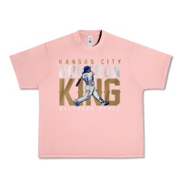 Salmon salvador pérez home run king Urban Heavy Tee - lanVoArt
