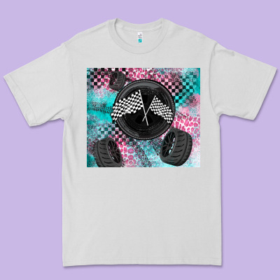 Racing Premium Tee Designed By Lillyallendesigns