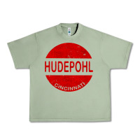Oil Green vintage hudepohl beer Urban Heavy Tee - lanVoArt
