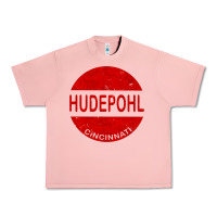 Salmon vintage hudepohl beer Urban Heavy Tee - lanVoArt