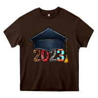 Chocolate Brown 2023 graduation hat bbs Heavy Core Tee - BundleAndBundleShop