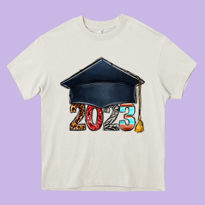 2023 Graduation Hat Bbs Heavy Core Tee Designed By Bundleandbundleshop