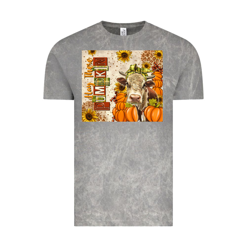 Fall Hay There Pumpkin Vintage Tee by texasbilliewilder | Teevron