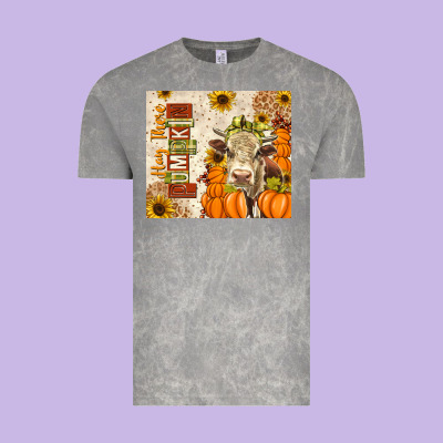Fall Hay There Pumpkin Vintage Tee Designed By Texasbilliewilder