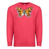 Cardinal Question Mark Butterfly Premium Sweatshirt - LillyAllenDesigns