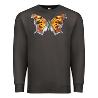 Smoke Question Mark Butterfly Premium Sweatshirt - LillyAllenDesigns