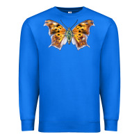True Royal Question Mark Butterfly Premium Sweatshirt - LillyAllenDesigns