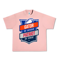 Salmon retro gator on saturday patriot on sunday gainesville gift Urban Heavy Tee - lanVoArt