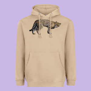 Ocelot Heavyweight Hoodie Designed By Lillyallendesigns