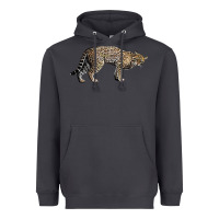 Smoke Ocelot Heavyweight Hoodie - LillyAllenDesigns