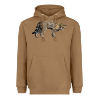 Toasted Coconut Ocelot Heavyweight Hoodie - LillyAllenDesigns