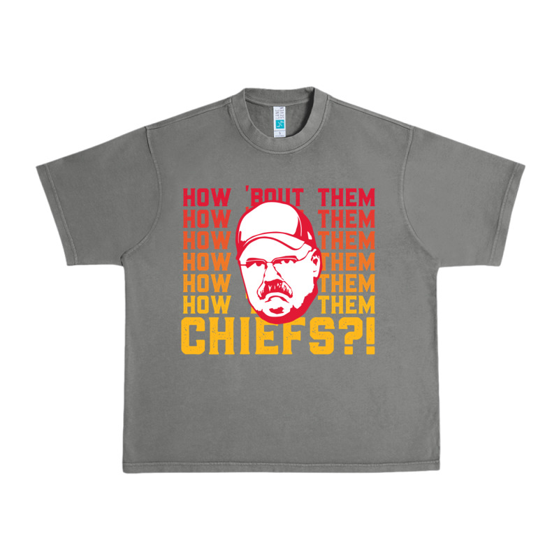 Andy Reid How About Them.... Urban Heavy Tee by lanVoArt | Teevron