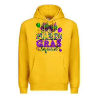 Lemon mardi gras squad Premium Hoodie - FaDigitalArtStudio