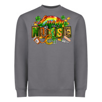 Storm lucky nurse  St. Patricks Day Heavyweight Sweatshirt - FaDigitalArtStudio