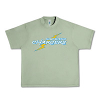 Oil Green vintage styled san diego chargers Urban Heavy Tee - lanVoArt