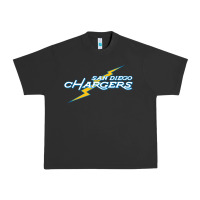 Pigment Black vintage styled san diego chargers Urban Heavy Tee - lanVoArt