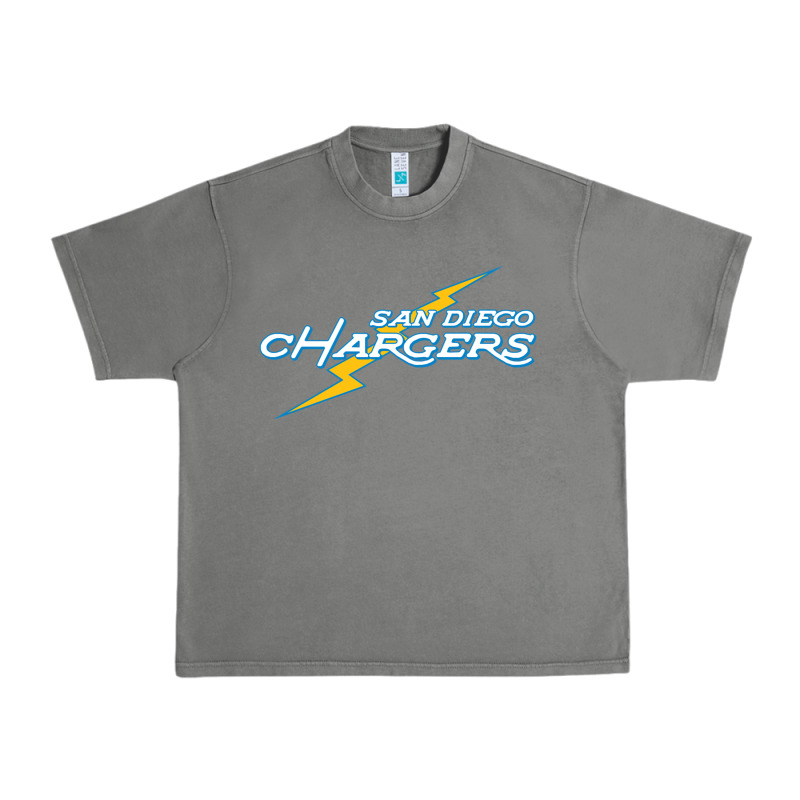 Vintage Styled San Diego Chargers Urban Heavy Tee by lanVoArt | Teevron