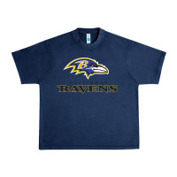 Navy the ravens teams Urban Heavy Tee - lanVoArt