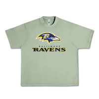 Oil Green the ravens teams Urban Heavy Tee - lanVoArt