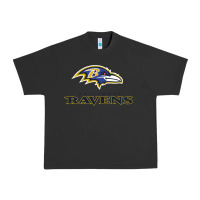 Pigment Black the ravens teams Urban Heavy Tee - lanVoArt