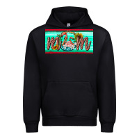 Black flamingo mom license plate Urban Hoodie - BarkalooDesign
