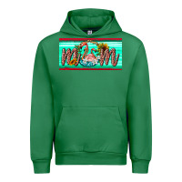 Emerald flamingo mom license plate Urban Hoodie - BarkalooDesign