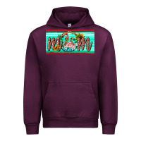 Mauve Wine flamingo mom license plate Urban Hoodie - BarkalooDesign