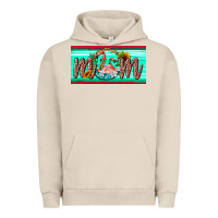 Pigment French Oak flamingo mom license plate Urban Hoodie - BarkalooDesign