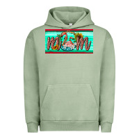 Pigment Oil Green flamingo mom license plate Urban Hoodie - BarkalooDesign