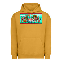 Pigment Peanut Butter flamingo mom license plate Urban Hoodie - BarkalooDesign