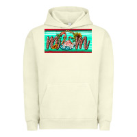 Pigment Pistachio flamingo mom license plate Urban Hoodie - BarkalooDesign