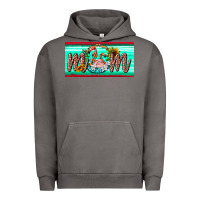 Pigment Tornado flamingo mom license plate Urban Hoodie - BarkalooDesign