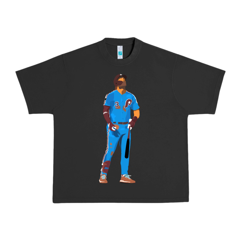 Bryce Harper Powder Blue Urban Heavy Tee by lanVoArt | Teevron