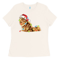 Bone christmas persian cat Ladies Tee - LillyAllenDesigns