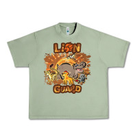 Oil Green lion guard   cave painting Urban Heavy Tee - lanVoArt