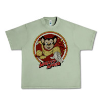 Oil Green distressed mighty Urban Heavy Tee - lanVoArt