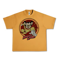 Peanut Butter distressed mighty Urban Heavy Tee - lanVoArt
