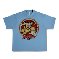 Pebble Blue distressed mighty Urban Heavy Tee - lanVoArt